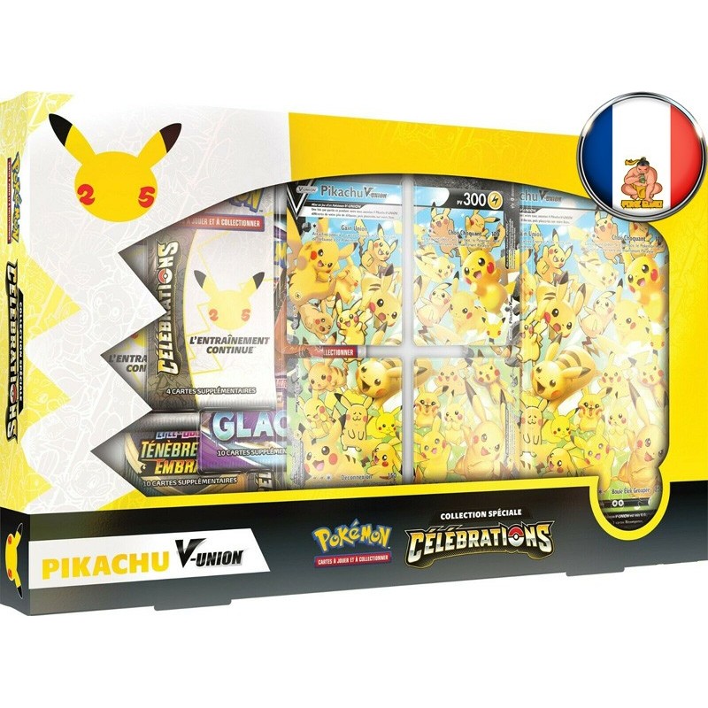Collection spéciale Pikachu-V-UNION Célébrations