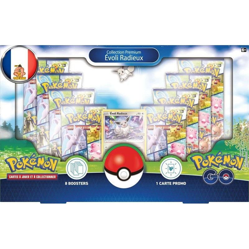 Coffret Collection Premium Pokémon GO – Évoli Radieux
