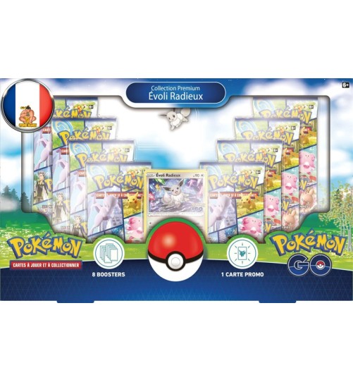 Coffret Collection Premium Pokémon GO – Évoli Radieux