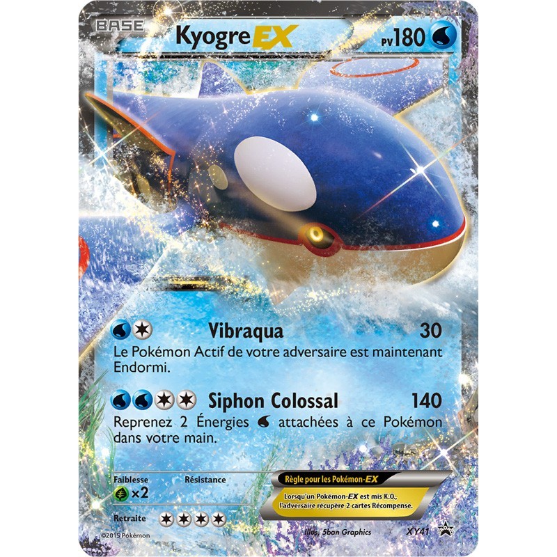 carte promo Kyogre-EX
