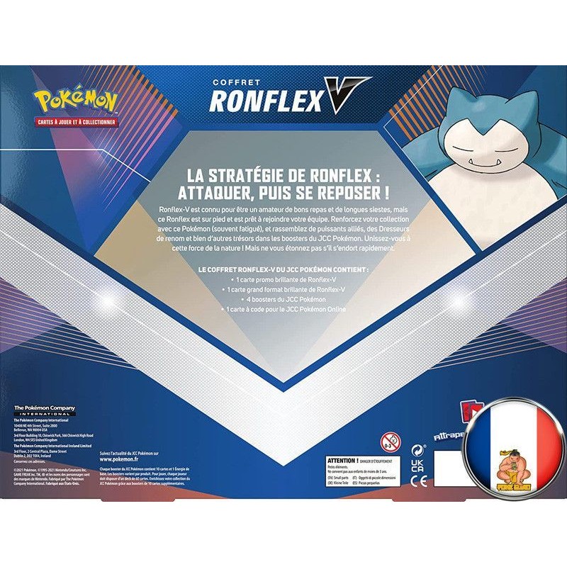 Pokemon Coffret Ronflex-V