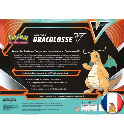 Coffret pokemon scelle Dracolosse‑V