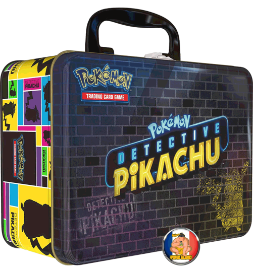 Coffre de collection valisette Détective Pikachu