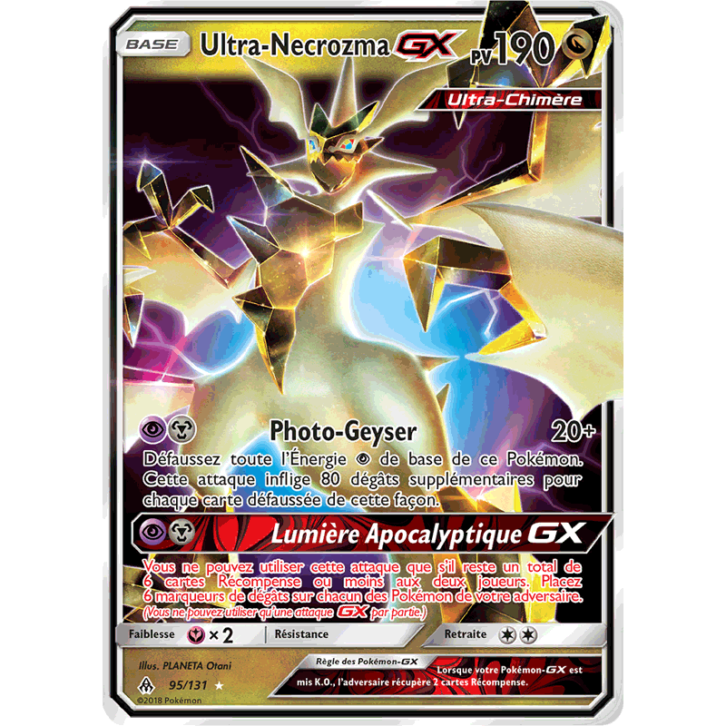 Carte promo Ultra Necrozma GX