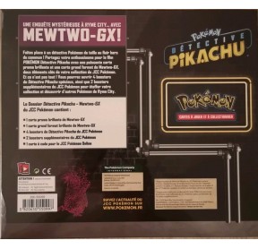 Dossier Détective Pikachu Mewtwo-GX