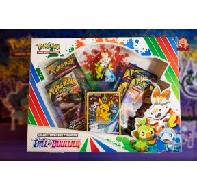 Coffret Collection pokemon avec figurine Épée et Bouclier