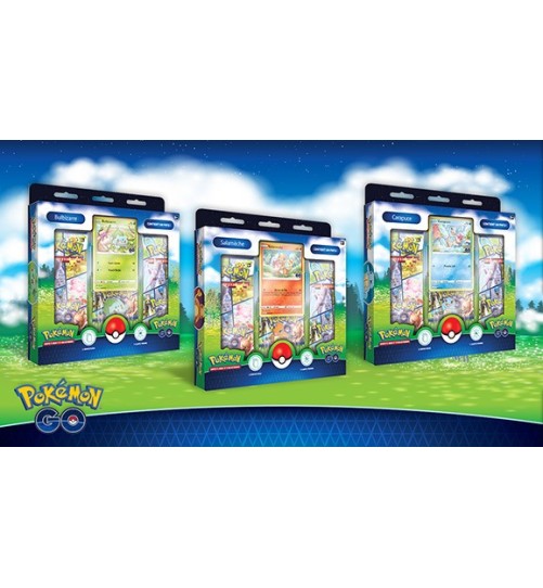 Collection avec pin’s Pokémon GO Bulbizarre