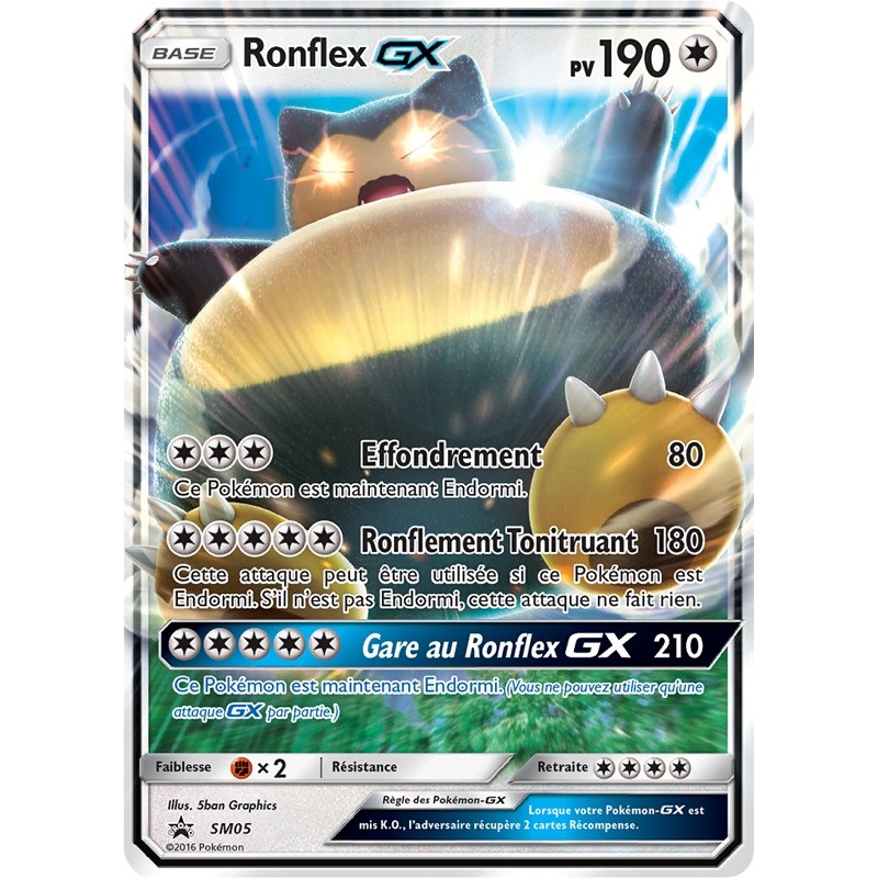 carte promo Ronflex-GX
