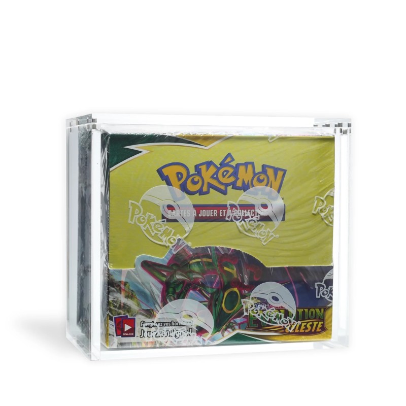 Protection acrylique premium pour ETB cartes Pokémon