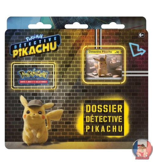 Tripack 3 Boosters - Dossier Détective Pikachu