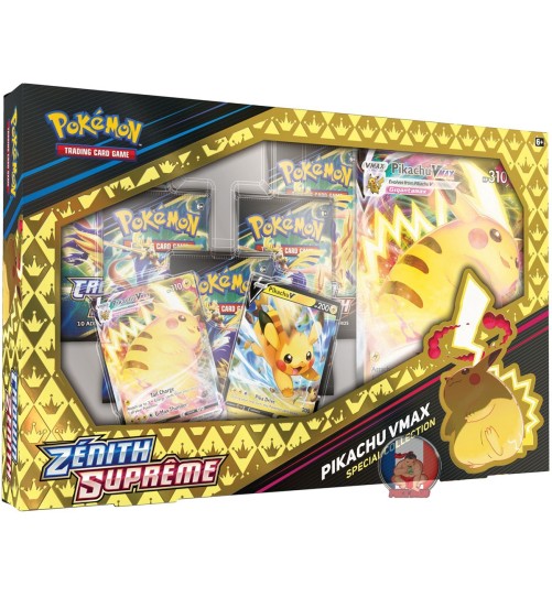 Coffret Collection spéciale Pikachu VMAX Zénith Suprême