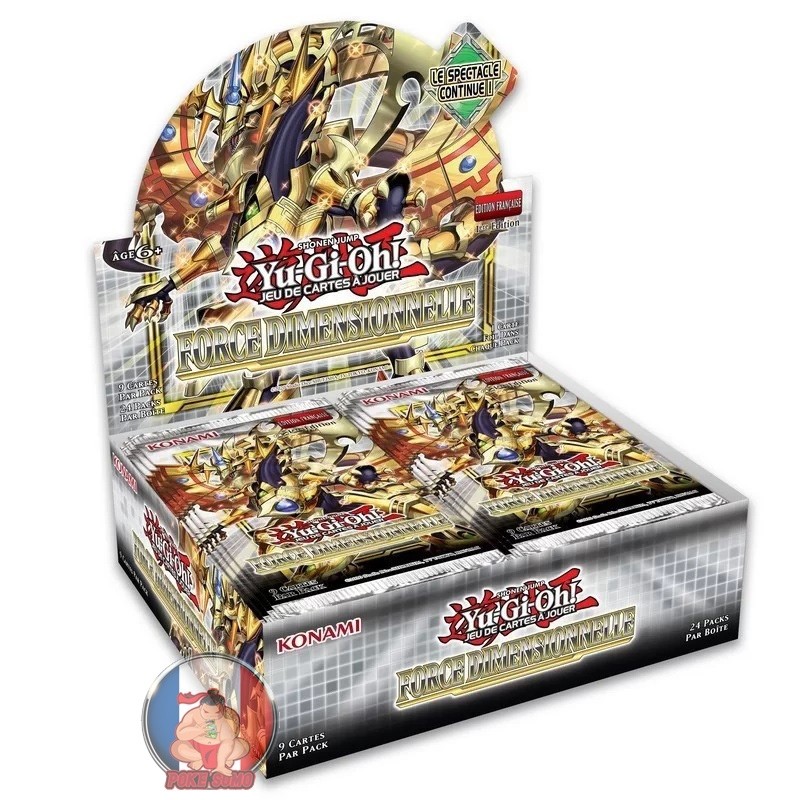 Display Force Dimensionnelle - Pack 24 boosters Yu-Gi-Oh!