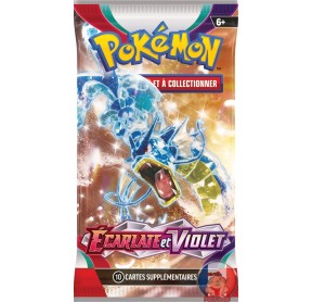 Coffret Tripack 3 Boosters - EV01 Ecarlate et Violet - Oyacata Pokémon -  UltraJeux