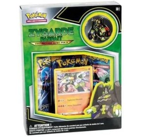 Collection avec pin's Zygarde