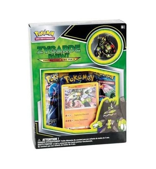 Collection avec pin's Zygarde