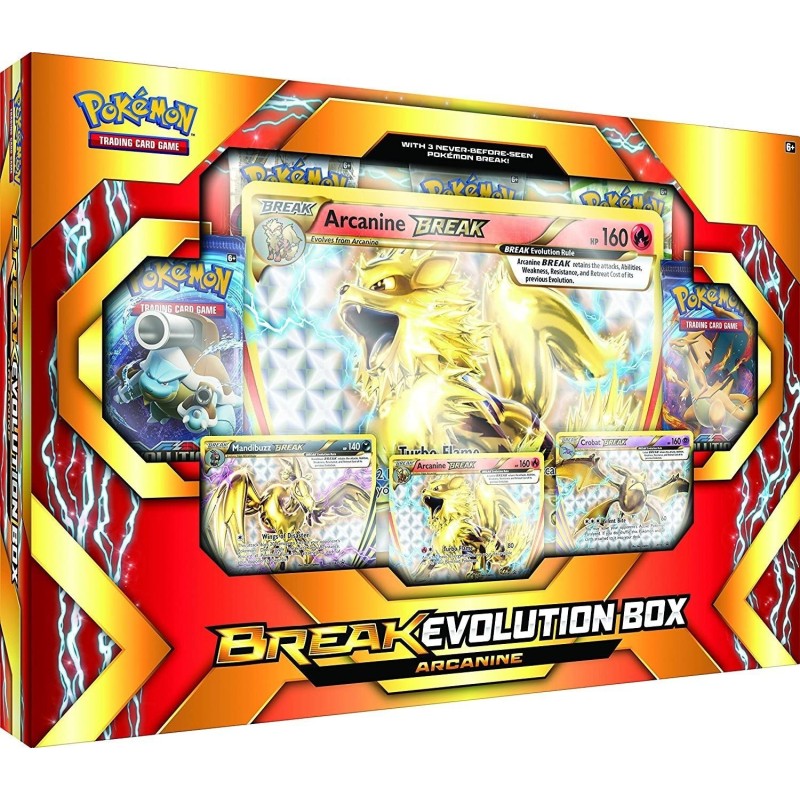 Arcanine break évolution box