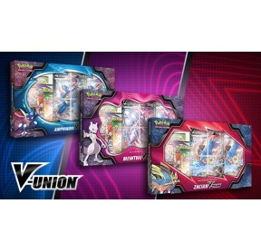 Collections spéciales Pokémon-V-UNION (Mewtwo/Amphinobi/Zacian)