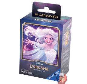 Boite rangement Elsa - Cartes Disney Lorcana