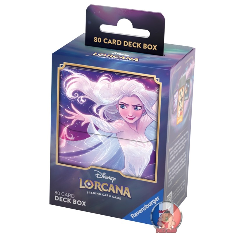 Boite rangement Elsa - Cartes Disney Lorcana