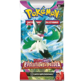 Boite de Boosters Français Display 36 Boosters EV02 - Ecarlate et Violet -  Evolutions à Paldea Pokémon - UltraJeux