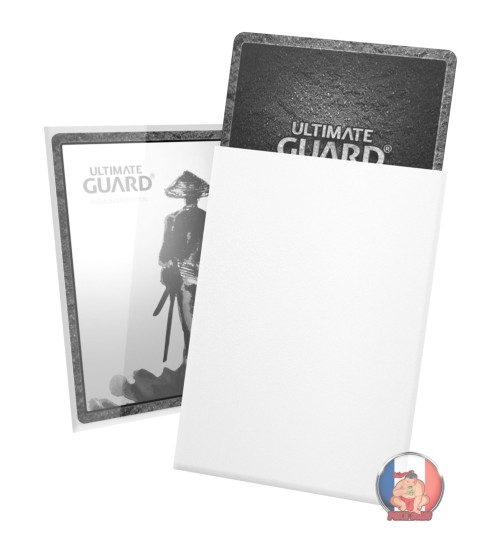 Protège-cartes Katana 60 Sleeves Blanc | Format Japonais | Ultimate Guard
