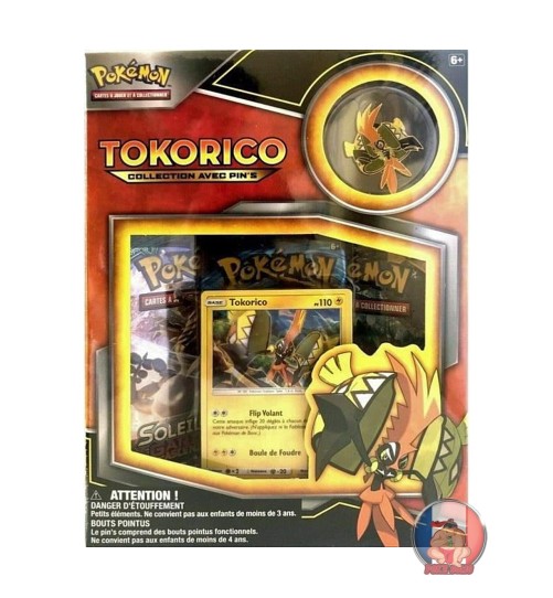 Coffret Pokemon Exclusive : Collection Tokorico avec Pin's