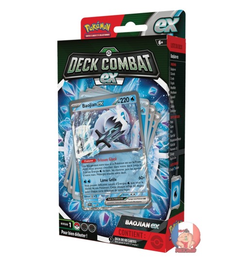 Deck Combat Deluxe Miascarade-ex et Palmaval-ex Pokémon