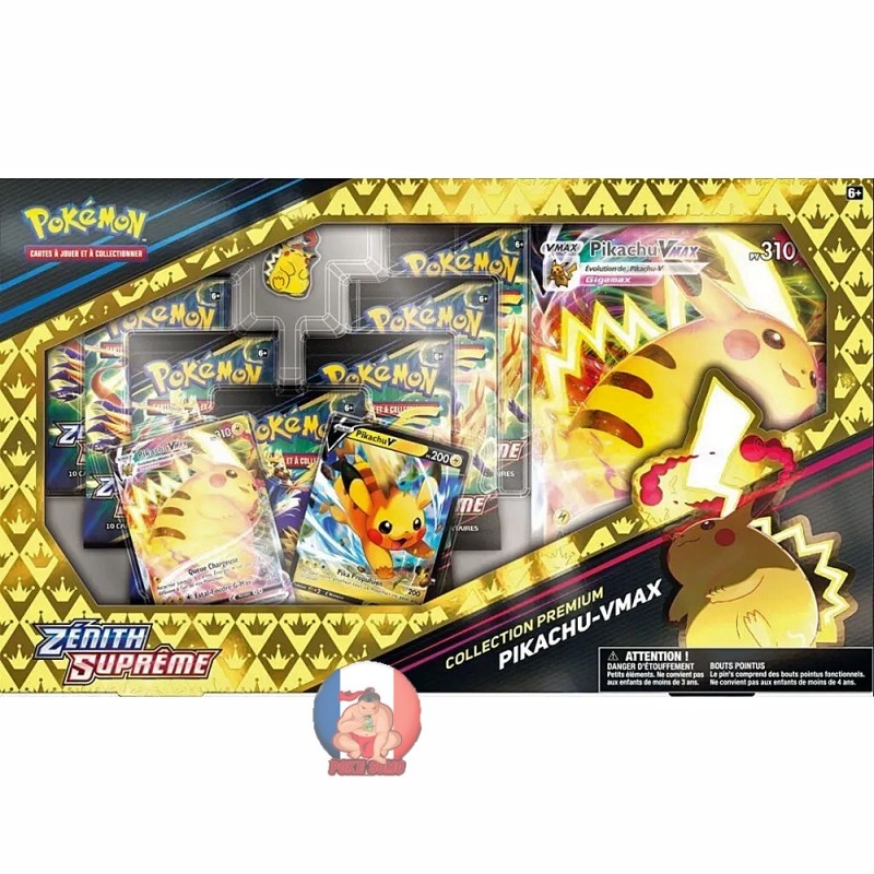 Coffret Pikachu VMAX Zénith Suprême - Édition Améliorée pokemon 12.5