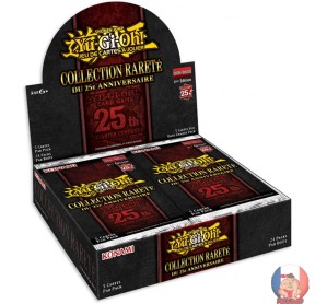 Display 24 Boosters Collection Rareté | 25e Anniversaire Yu-Gi-Oh!