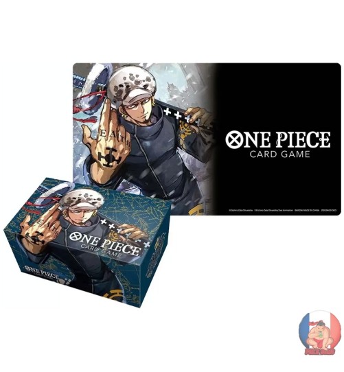 Tapis de jeu & Boite Trafalgar Law - One Piece Card Game