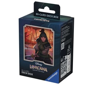 Boite rangement Mulan - Cartes Disney Lorcana
