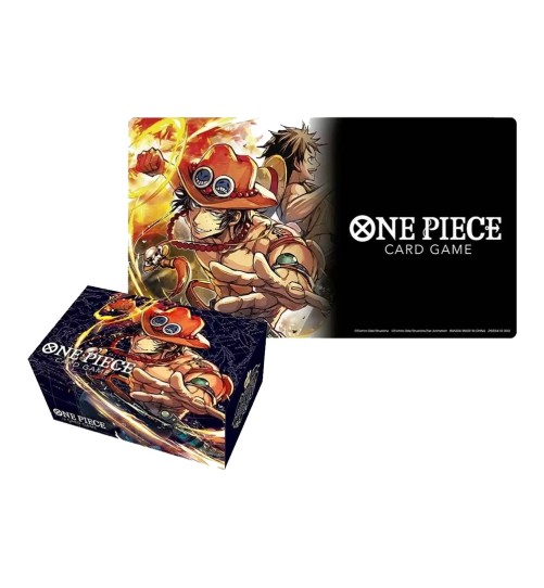 Coffret One Piece Portgas D. Ace - Boîte de Rangement & Tapis