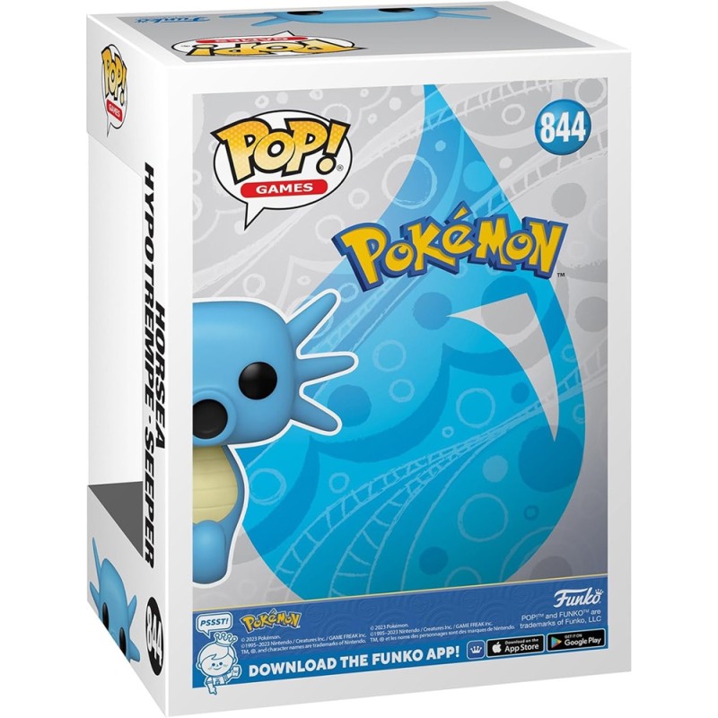 POP Hypotrempe N° 844 - Figurine Pokémon Aquatique en Vinyle