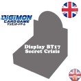 Display Secret Crisis (BT17) - 24 boosters Digimon EN