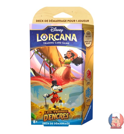 Deck de démarrage Les Terres d'encres - Disney Lorcana