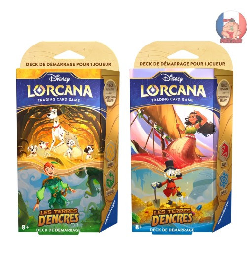 Deck de démarrage Les Terres d'encres - Disney Lorcana