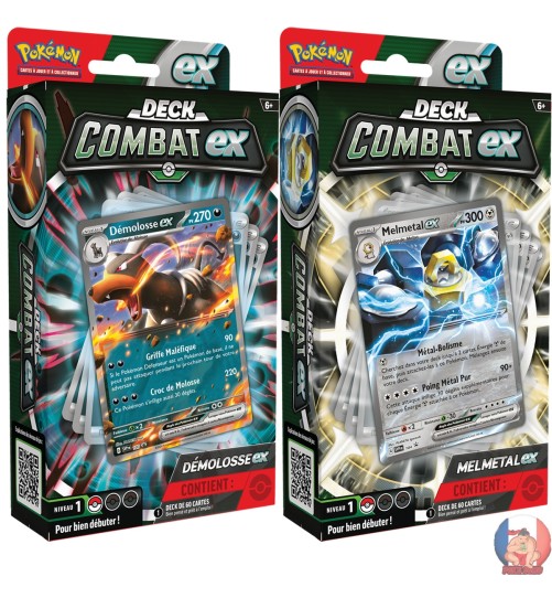 Deck Combat Pokémon : Melmetal-ex vs Démolosse-ex | Pokesumo