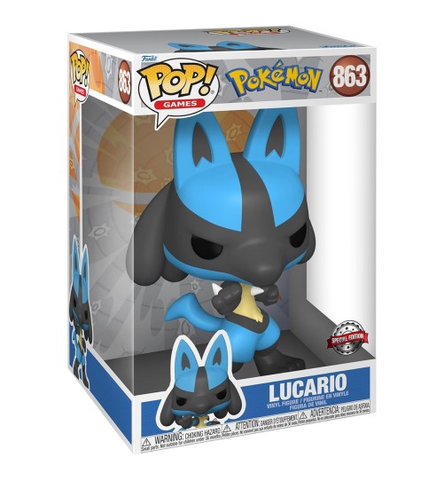 POP JUMBO Lucario - Grande Figurine Pokemon N° 863