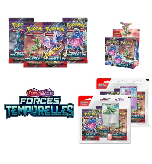 Mini Pack Forces Temporelles EV05 - Pokemon Ecarlate et Violet