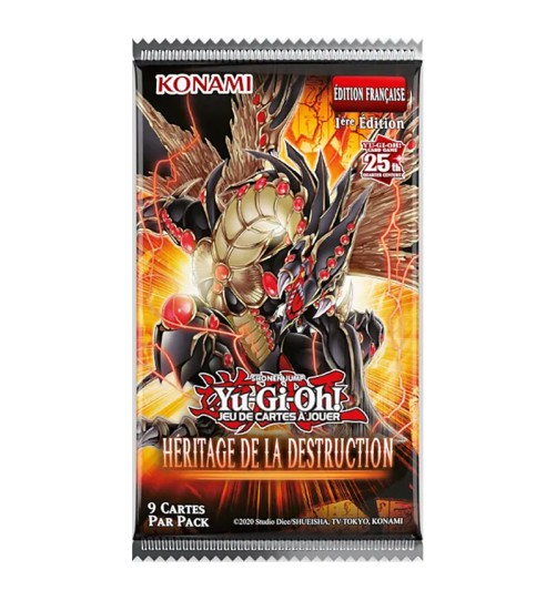 Booster Héritage de la Destruction - Blister cartonné YuGiOh