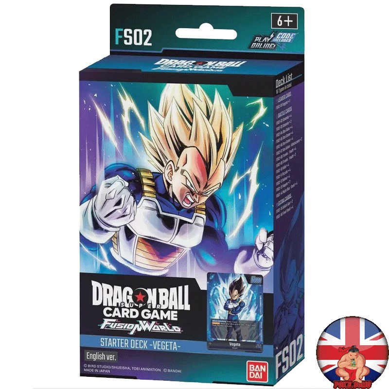 Starter Deck Vegeta FS02 - Dragon Ball Fusion World