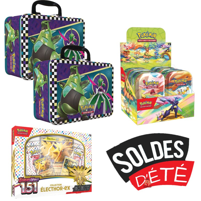 Pack été : 1 Électhor 151 + 10 Mini Tins + 2 Valisettes 2024