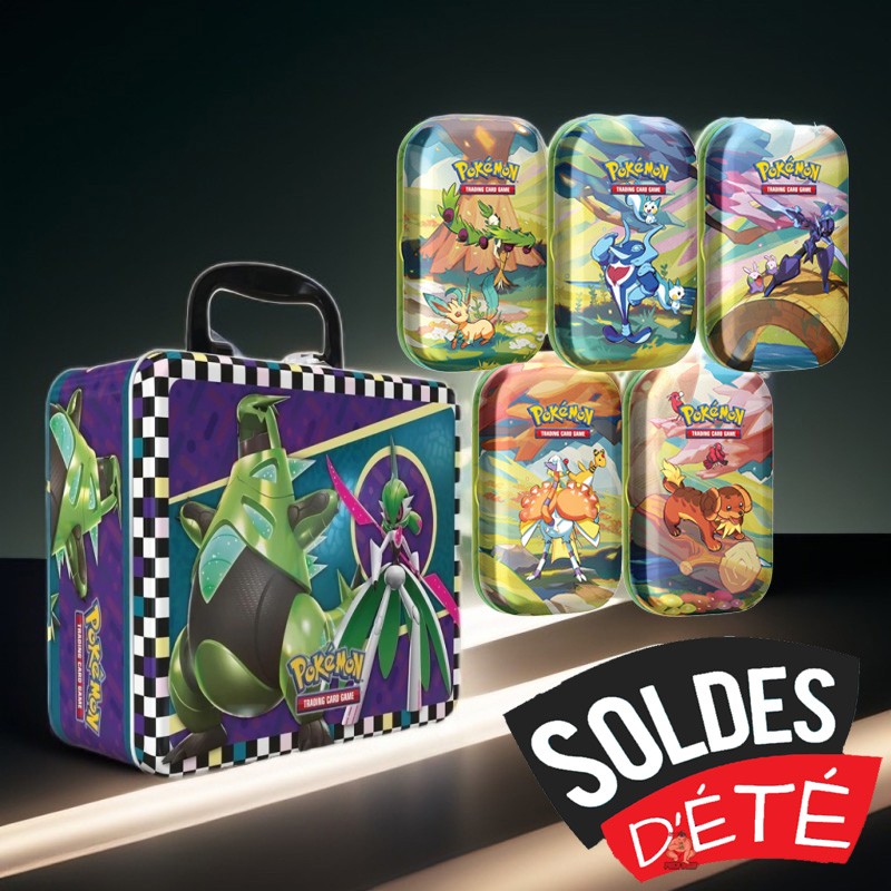 Pack 5 Mini Tin + 1 Valisette 2024