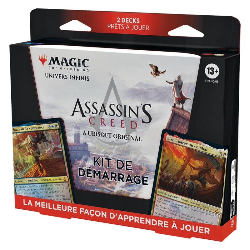 Kit de démarrage Assassin’s Creed | 2 decks prêts-à-Jouer