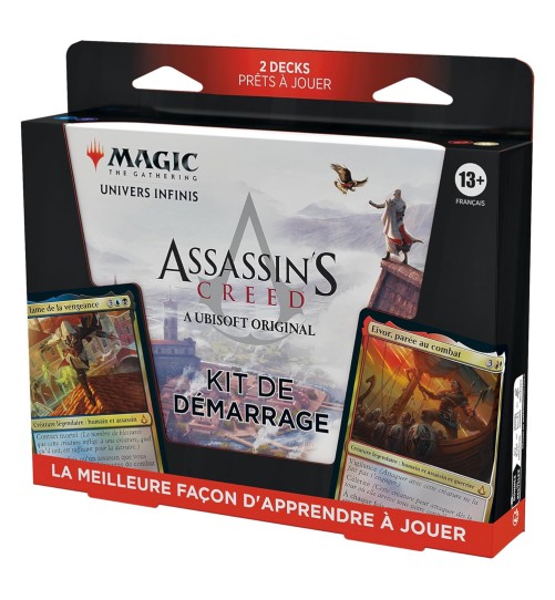 Kit de démarrage Assassin’s Creed | 2 decks prêts-à-Jouer