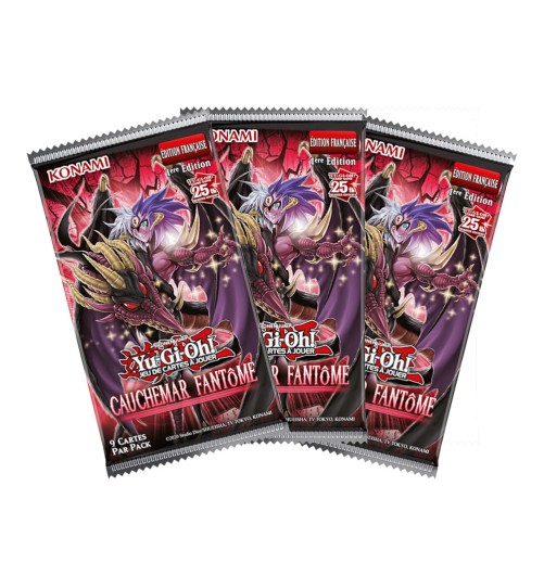 Tripack Cauchemar Fantôme - 3 Boosters YuGiOh