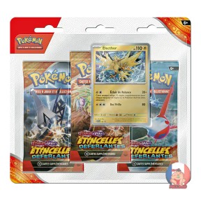 Tripack Étincelles Déferlantes pokemon EV08 Electhor