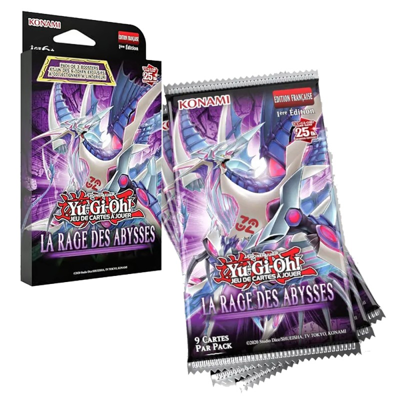 Tripack 3 Boosters - Rage des Abysses