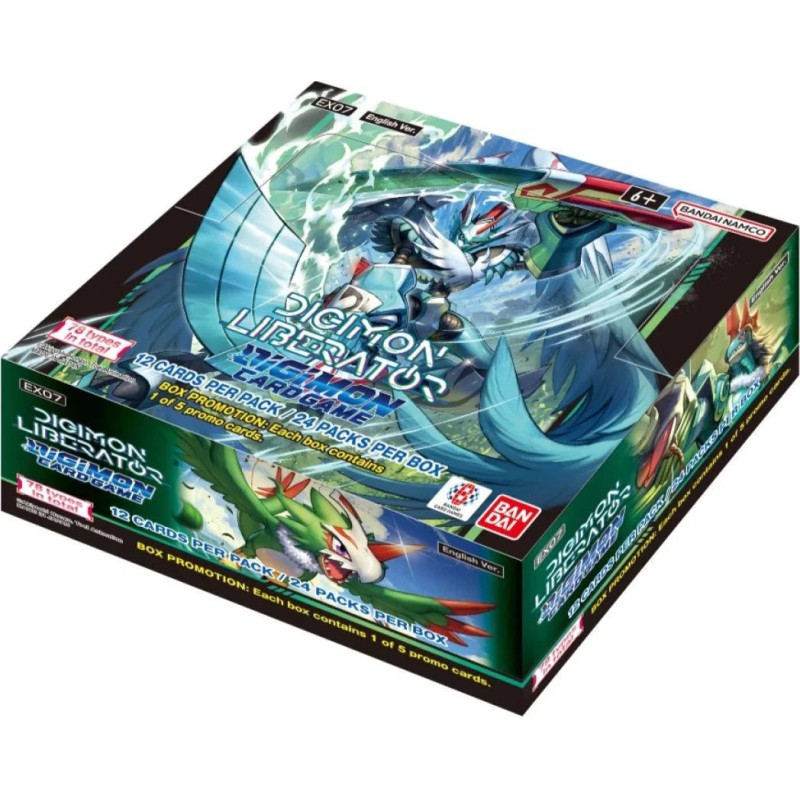 Display Liberator (EX07) - 24 boosters Digimon EN