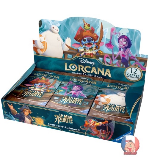 Display La Mer Azurite - 24 Boosters Lorcana